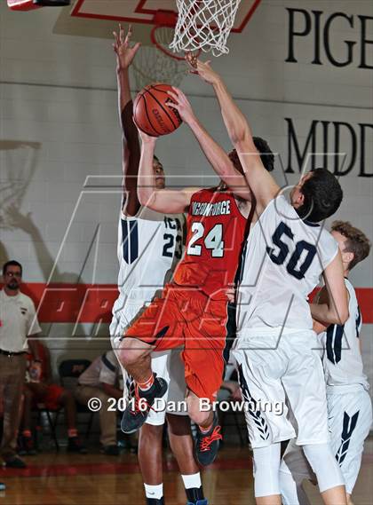 Thumbnail 2 in Veritas Christian Academy vs. Pigeon Forge (King of the Smokies) photogallery.