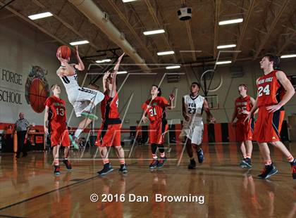 Thumbnail 3 in Veritas Christian Academy vs. Pigeon Forge (King of the Smokies) photogallery.