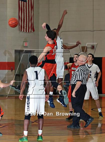 Thumbnail 1 in Veritas Christian Academy vs. Pigeon Forge (King of the Smokies) photogallery.