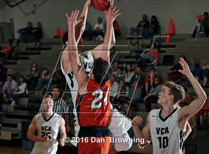 Thumbnail 2 in Veritas Christian Academy vs. Pigeon Forge (King of the Smokies) photogallery.