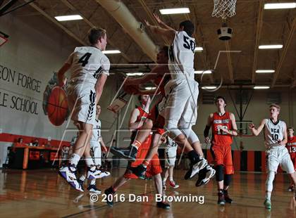 Thumbnail 3 in Veritas Christian Academy vs. Pigeon Forge (King of the Smokies) photogallery.