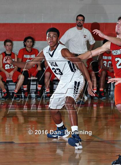 Thumbnail 1 in Veritas Christian Academy vs. Pigeon Forge (King of the Smokies) photogallery.
