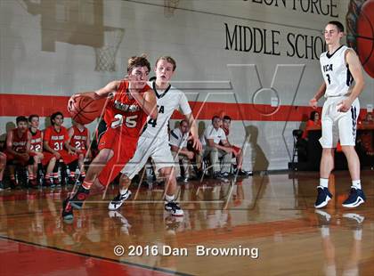 Thumbnail 2 in Veritas Christian Academy vs. Pigeon Forge (King of the Smokies) photogallery.