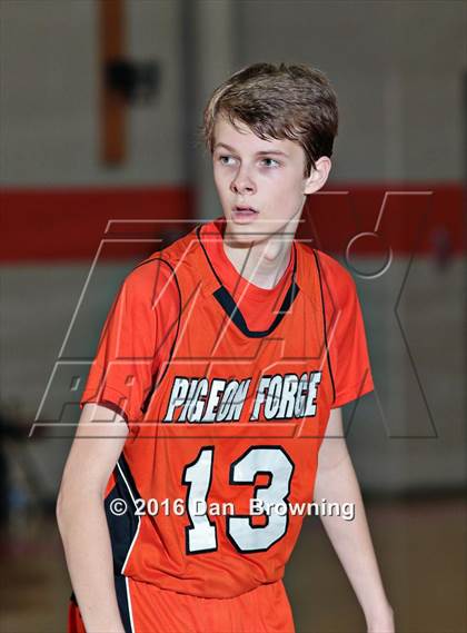 Thumbnail 1 in Veritas Christian Academy vs. Pigeon Forge (King of the Smokies) photogallery.