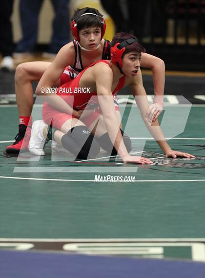 Thumbnail 3 in UIL 6A Regional Wrestling Tournament  photogallery.