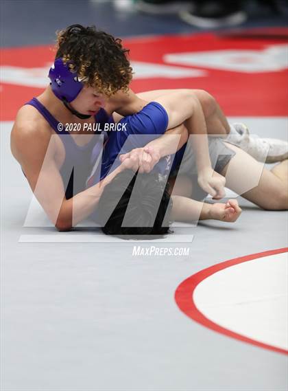 Thumbnail 3 in UIL 6A Regional Wrestling Tournament  photogallery.