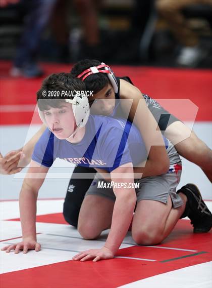 Thumbnail 3 in UIL 6A Regional Wrestling Tournament  photogallery.