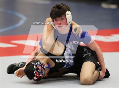 Thumbnail 2 in UIL 6A Regional Wrestling Tournament  photogallery.