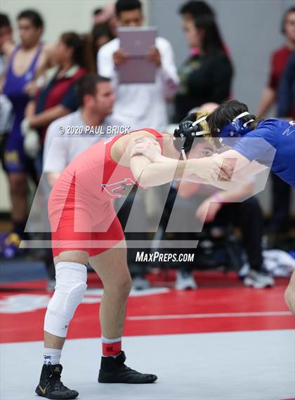 Thumbnail 2 in UIL 6A Regional Wrestling Tournament  photogallery.