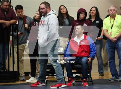 Thumbnail 1 in UIL 6A Regional Wrestling Tournament  photogallery.