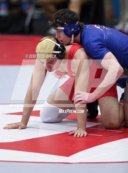 Thumbnail 3 in UIL 6A Regional Wrestling Tournament  photogallery.
