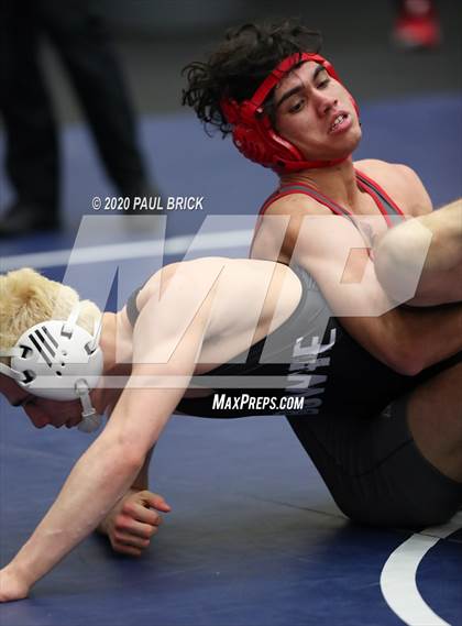 Thumbnail 1 in UIL 6A Regional Wrestling Tournament  photogallery.