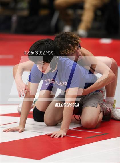 Thumbnail 2 in UIL 6A Regional Wrestling Tournament  photogallery.