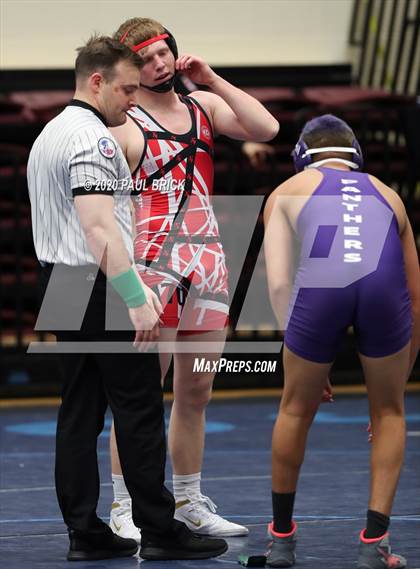 Thumbnail 3 in UIL 6A Regional Wrestling Tournament  photogallery.