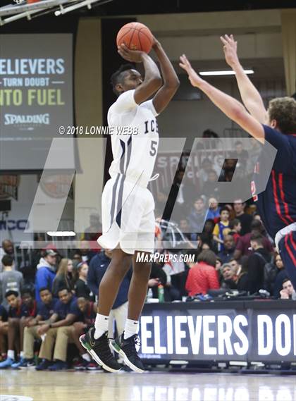 Thumbnail 3 in Findlay Prep vs. Immaculate Conception (Spalding Hoophall Classic) photogallery.