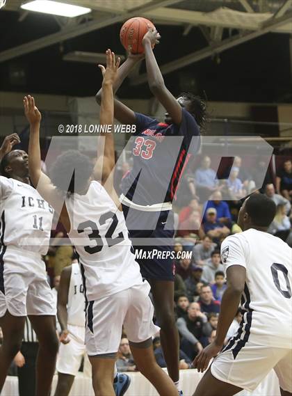 Thumbnail 2 in Findlay Prep vs. Immaculate Conception (Spalding Hoophall Classic) photogallery.