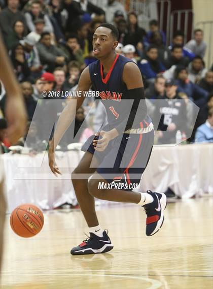 Thumbnail 2 in Findlay Prep vs. Immaculate Conception (Spalding Hoophall Classic) photogallery.
