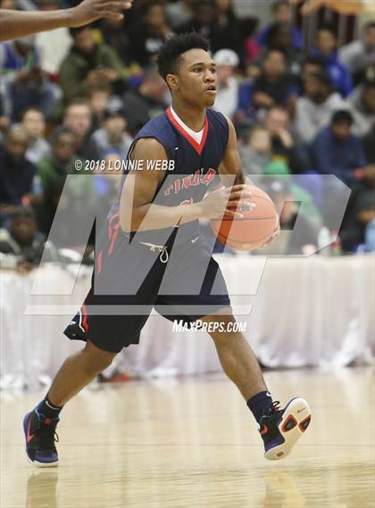 Thumbnail 2 in Findlay Prep vs. Immaculate Conception (Spalding Hoophall Classic) photogallery.