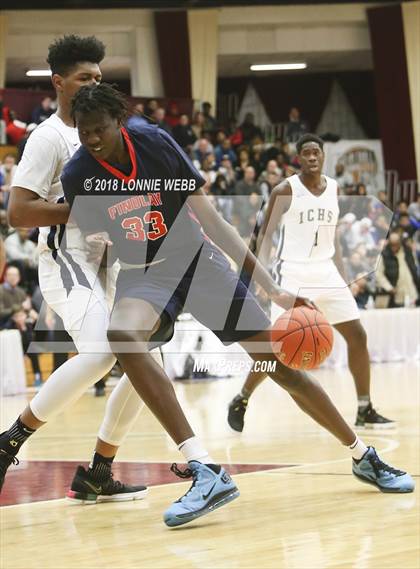 Thumbnail 2 in Findlay Prep vs. Immaculate Conception (Spalding Hoophall Classic) photogallery.