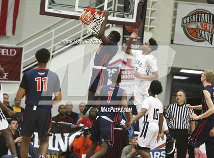 Thumbnail 3 in Findlay Prep vs. Immaculate Conception (Spalding Hoophall Classic) photogallery.