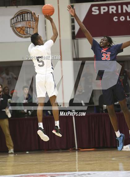 Thumbnail 3 in Findlay Prep vs. Immaculate Conception (Spalding Hoophall Classic) photogallery.