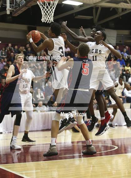Thumbnail 2 in Findlay Prep vs. Immaculate Conception (Spalding Hoophall Classic) photogallery.