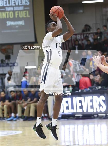 Thumbnail 2 in Findlay Prep vs. Immaculate Conception (Spalding Hoophall Classic) photogallery.