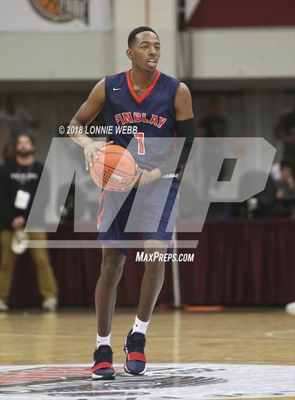 Thumbnail 3 in Findlay Prep vs. Immaculate Conception (Spalding Hoophall Classic) photogallery.