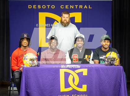 Thumbnail 1 in DeSoto Central Signing Day photogallery.