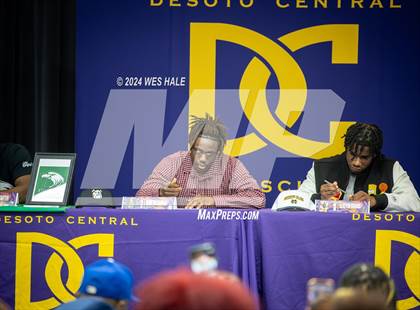 Thumbnail 1 in DeSoto Central Signing Day photogallery.