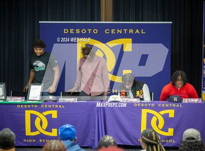 Thumbnail 1 in DeSoto Central Signing Day photogallery.