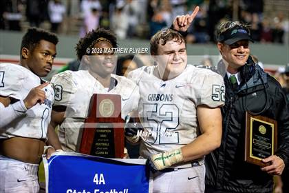 Thumbnail 3 in Cardinal Gibbons vs. Chambers (NCHSAA 4A Final) photogallery.