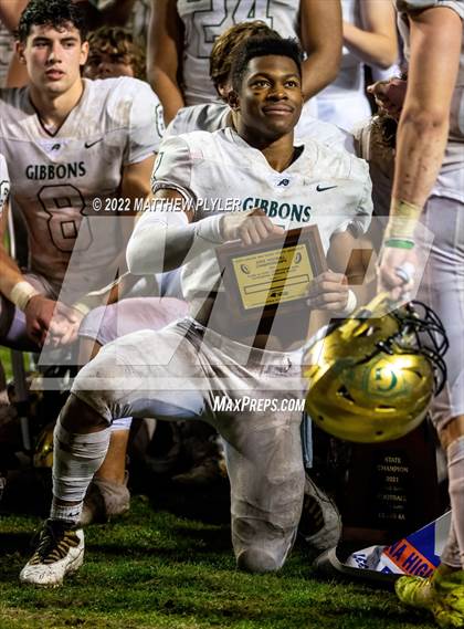 Thumbnail 1 in Cardinal Gibbons vs. Chambers (NCHSAA 4A Final) photogallery.