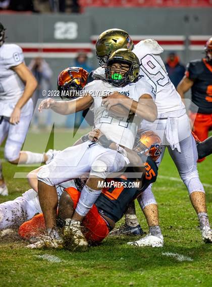 Thumbnail 2 in Cardinal Gibbons vs. Chambers (NCHSAA 4A Final) photogallery.