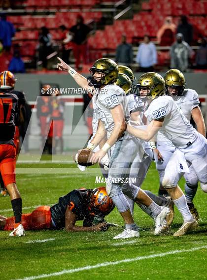 Thumbnail 3 in Cardinal Gibbons vs. Chambers (NCHSAA 4A Final) photogallery.