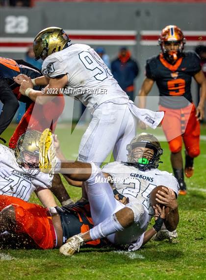Thumbnail 3 in Cardinal Gibbons vs. Chambers (NCHSAA 4A Final) photogallery.