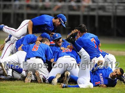 Thumbnail 2 in Plainville vs. Haddam-Killingworth (CIAC Class M Final) photogallery.