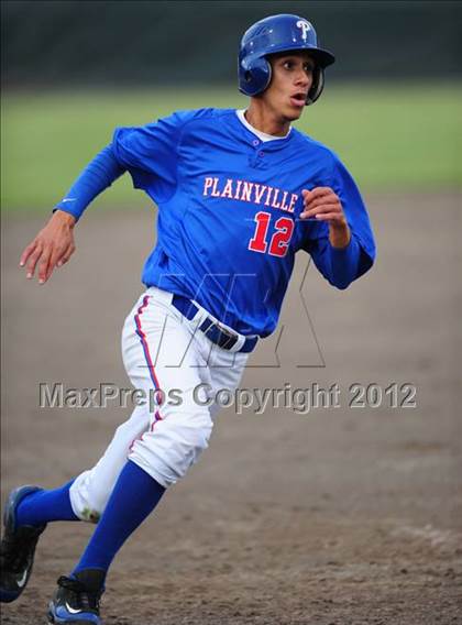 Thumbnail 2 in Plainville vs. Haddam-Killingworth (CIAC Class M Final) photogallery.