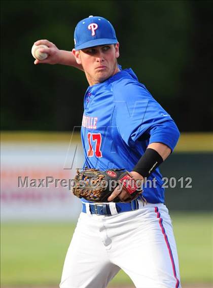 Thumbnail 2 in Plainville vs. Haddam-Killingworth (CIAC Class M Final) photogallery.