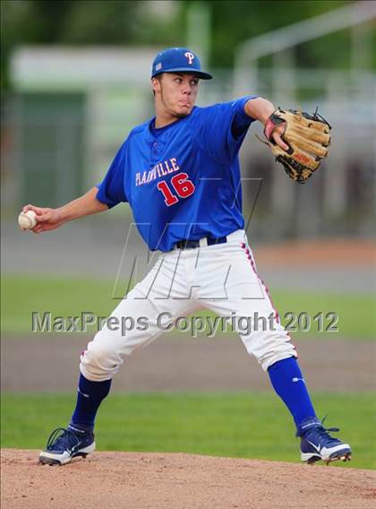 Thumbnail 2 in Plainville vs. Haddam-Killingworth (CIAC Class M Final) photogallery.