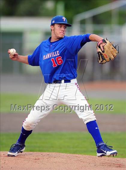 Thumbnail 2 in Plainville vs. Haddam-Killingworth (CIAC Class M Final) photogallery.
