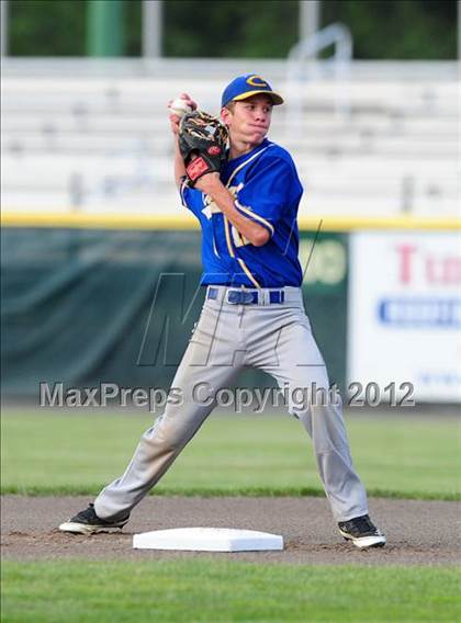 Thumbnail 2 in Plainville vs. Haddam-Killingworth (CIAC Class M Final) photogallery.