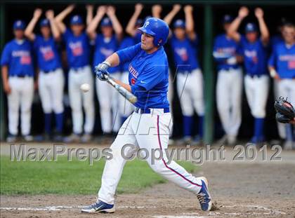Thumbnail 2 in Plainville vs. Haddam-Killingworth (CIAC Class M Final) photogallery.