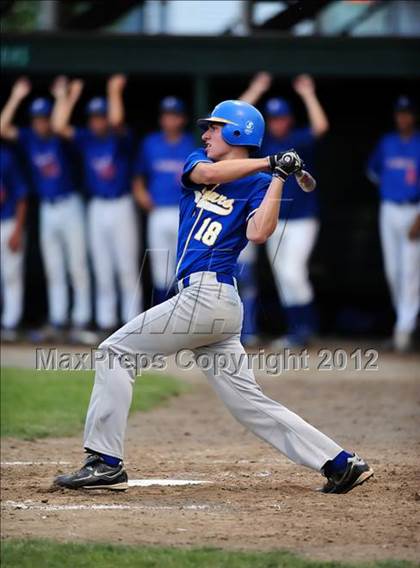 Thumbnail 2 in Plainville vs. Haddam-Killingworth (CIAC Class M Final) photogallery.