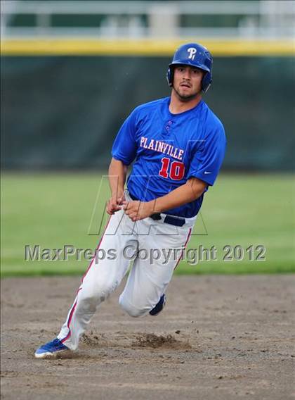Thumbnail 2 in Plainville vs. Haddam-Killingworth (CIAC Class M Final) photogallery.