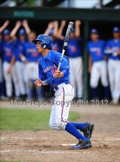 Thumbnail 2 in Plainville vs. Haddam-Killingworth (CIAC Class M Final) photogallery.