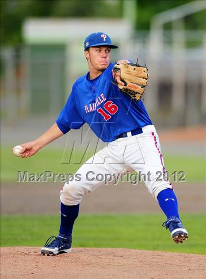 Thumbnail 2 in Plainville vs. Haddam-Killingworth (CIAC Class M Final) photogallery.