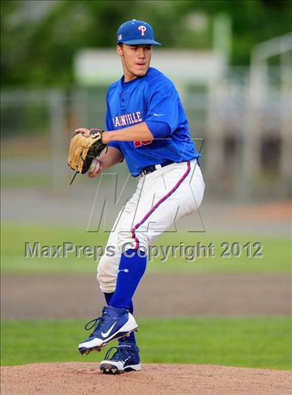 Thumbnail 2 in Plainville vs. Haddam-Killingworth (CIAC Class M Final) photogallery.