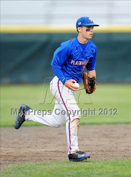 Thumbnail 2 in Plainville vs. Haddam-Killingworth (CIAC Class M Final) photogallery.