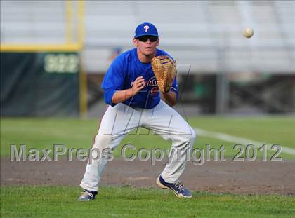 Thumbnail 2 in Plainville vs. Haddam-Killingworth (CIAC Class M Final) photogallery.